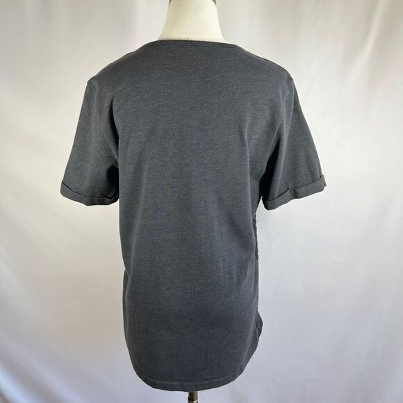 Native Youth Quilted Jersey Tee -Charcoal and Gray -
Size XL - Preloved - Picture 4 of 14